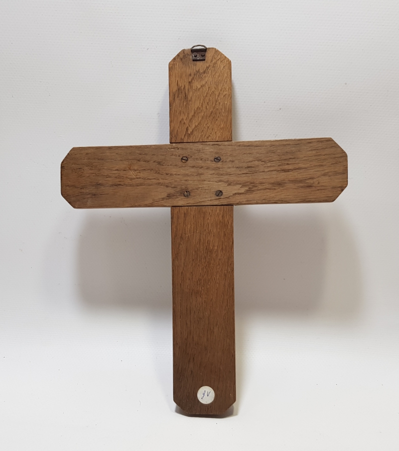 ÜZERİNDE HZ İSA BULUNAN BÜYÜK BOY ANTİKA RUM HACI