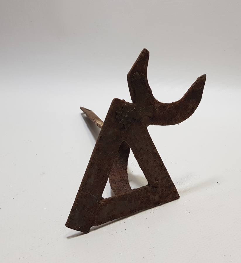 ÜZERİ RUMCA YAZILI OSMANLI DÖNEMİ HAYVAN DAMGASI