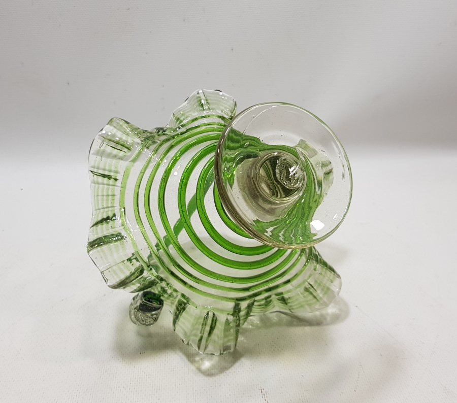 ANTİKA KOPARMA İŞÇİLİKLİ CAM BAYRAM ŞEKERLİĞİ