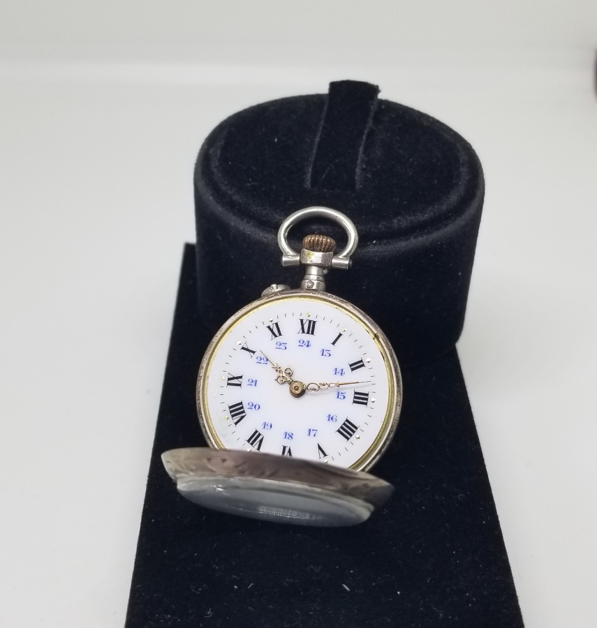 MUSİKAYI HUMAYUN ARMALI OSMANLI DÖNEMİ GÜMÜŞ KASA CEP SAATİ