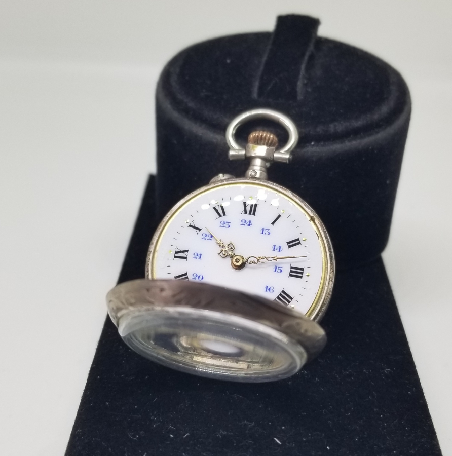 MUSİKAYI HUMAYUN ARMALI OSMANLI DÖNEMİ GÜMÜŞ KASA CEP SAATİ