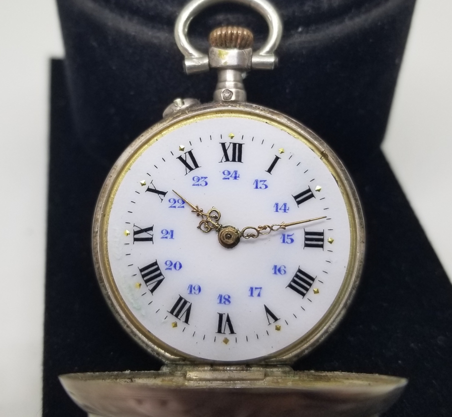 MUSİKAYI HUMAYUN ARMALI OSMANLI DÖNEMİ GÜMÜŞ KASA CEP SAATİ