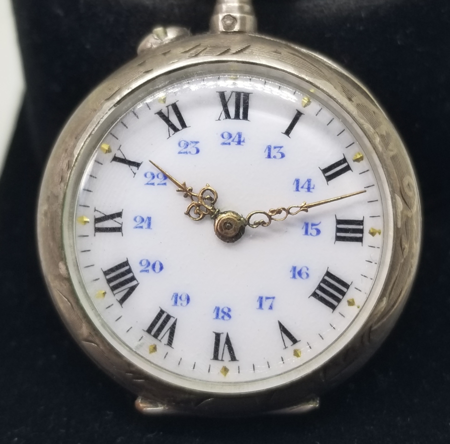 MUSİKAYI HUMAYUN ARMALI OSMANLI DÖNEMİ GÜMÜŞ KASA CEP SAATİ