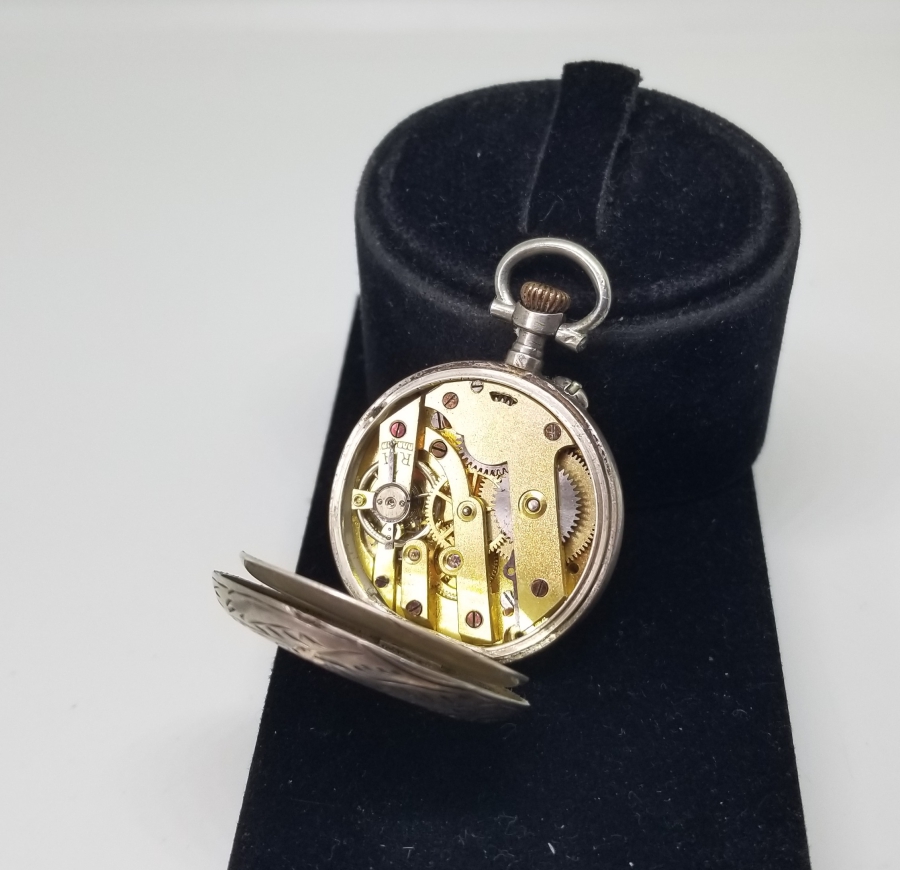 MUSİKAYI HUMAYUN ARMALI OSMANLI DÖNEMİ GÜMÜŞ KASA CEP SAATİ