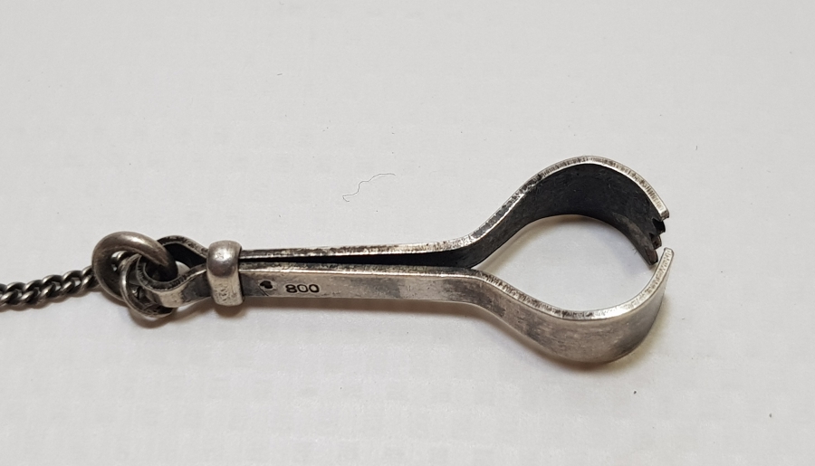 ÇOK NADİR GÜMÜŞTEN MAMUL AVRUPA SİGARA TUTMACI