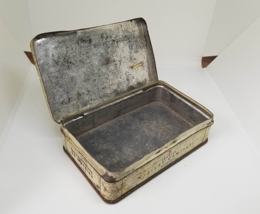 TÜRKİYE KIZILAY CEMİYETİ KLORMAİYET KİNİN KUTUSU