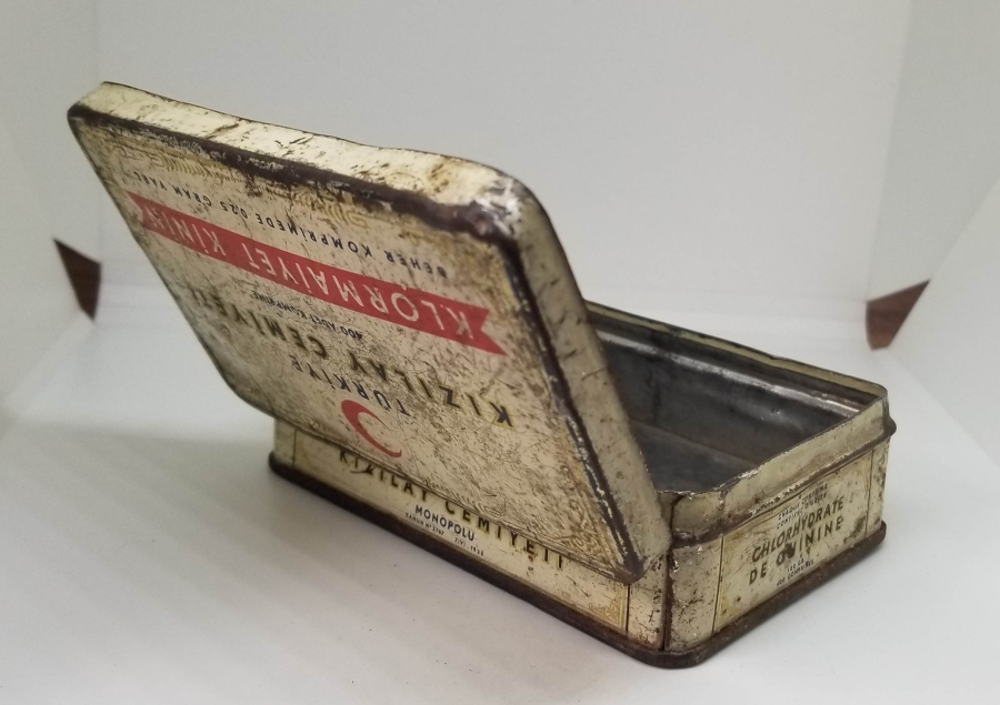 TÜRKİYE KIZILAY CEMİYETİ KLORMAİYET KİNİN KUTUSU