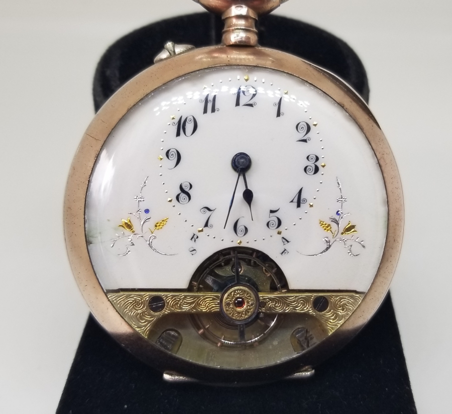 NADİR TİPTE OSMANLI DÖNEMİ 8 GÜNLÜK HEBDOMAS CEP SAATİ