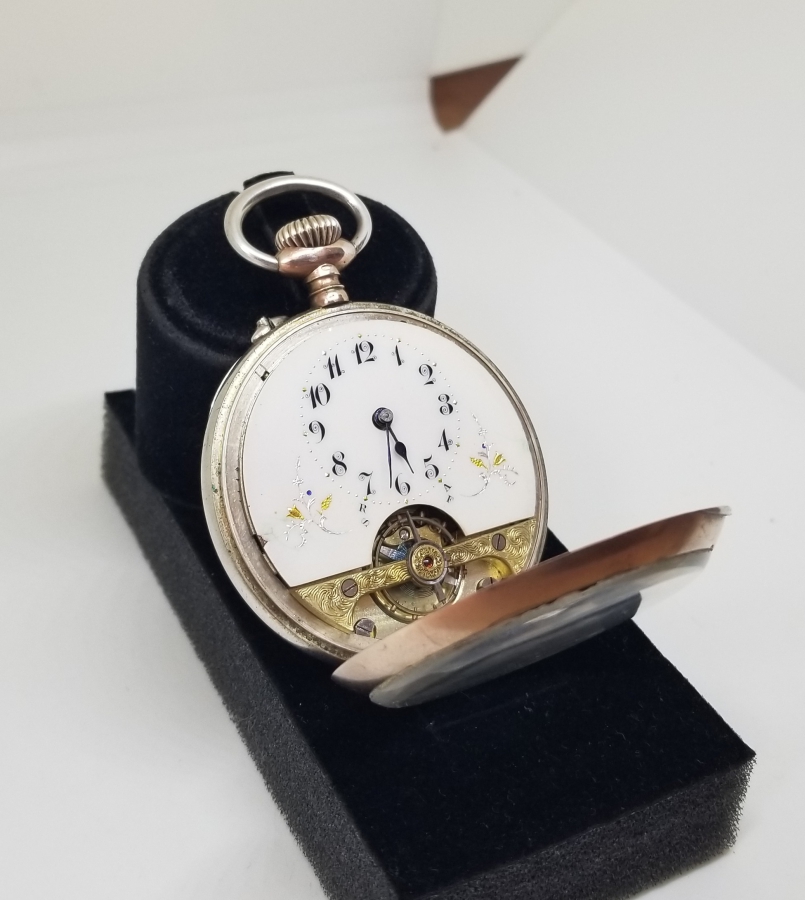 NADİR TİPTE OSMANLI DÖNEMİ 8 GÜNLÜK HEBDOMAS CEP SAATİ