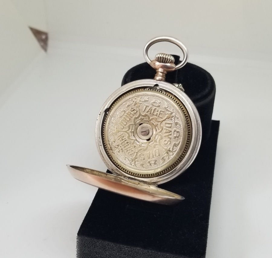 NADİR TİPTE OSMANLI DÖNEMİ 8 GÜNLÜK HEBDOMAS CEP SAATİ