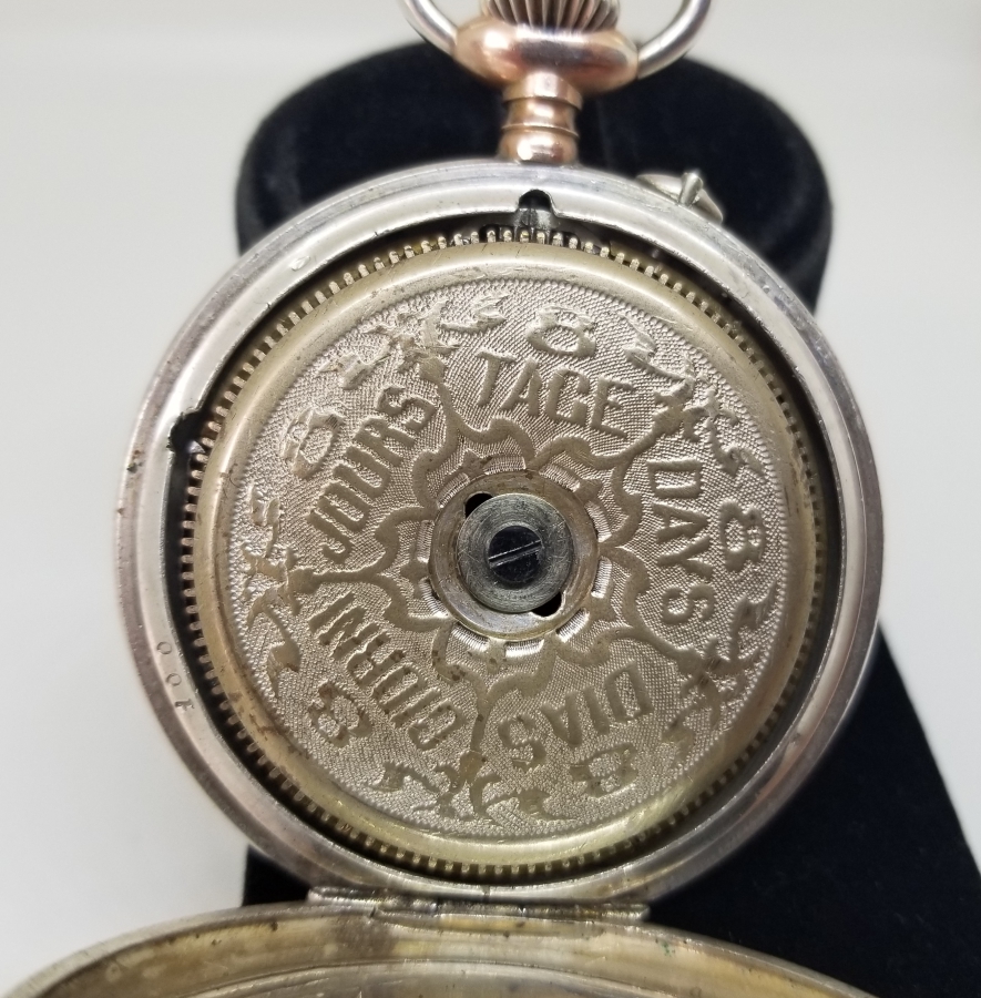 NADİR TİPTE OSMANLI DÖNEMİ 8 GÜNLÜK HEBDOMAS CEP SAATİ