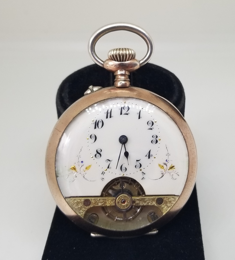 NADİR TİPTE OSMANLI DÖNEMİ 8 GÜNLÜK HEBDOMAS CEP SAATİ