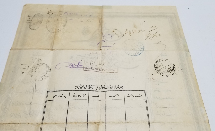 İŞGAL DÖNEMİ ÇOK NADİR İSTANBUL'A GİRİŞ PASAPORTU