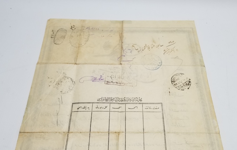 İŞGAL DÖNEMİ ÇOK NADİR İSTANBUL'A GİRİŞ PASAPORTU