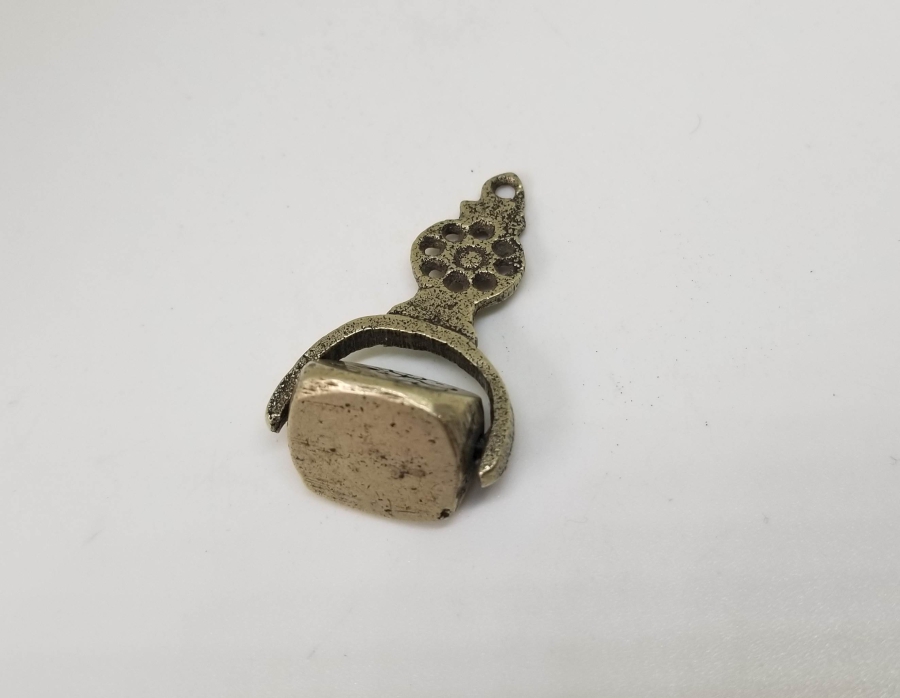 OSMANLI DÖNEMİ EL KAZIMA NADİR DÖNERLİ ŞAHIS MÜHRÜ