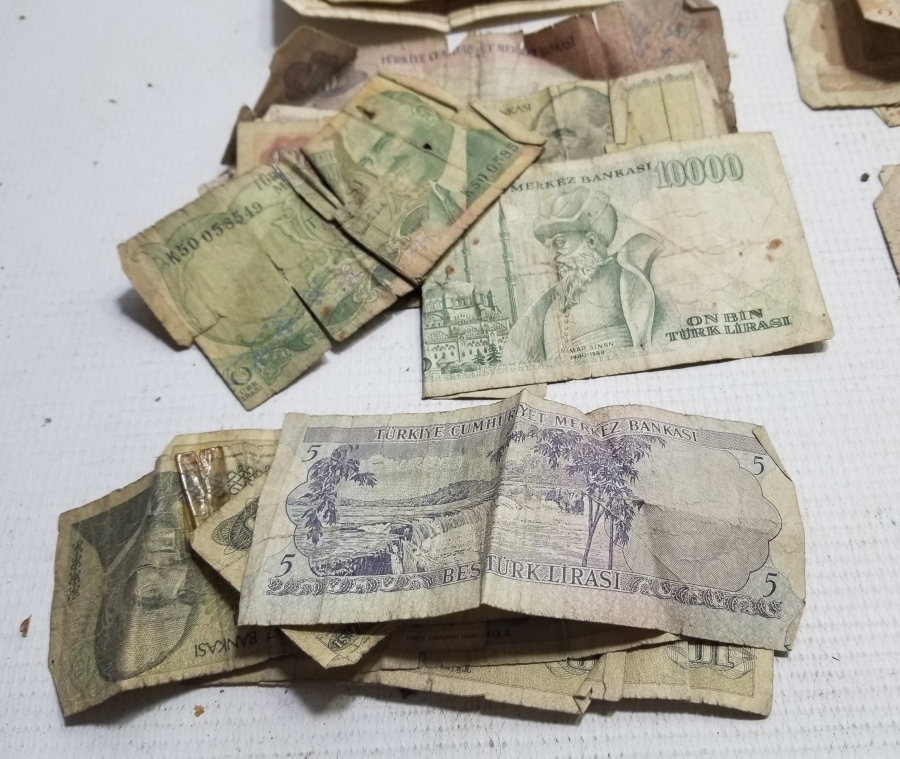 ANTİKA KAĞIT PARA LOTU