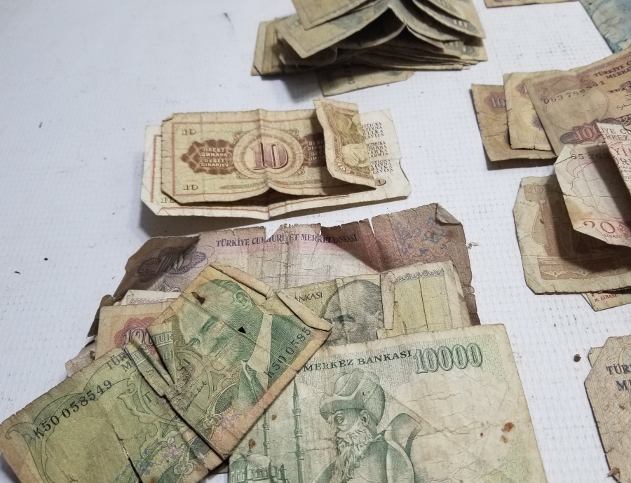 ANTİKA KAĞIT PARA LOTU