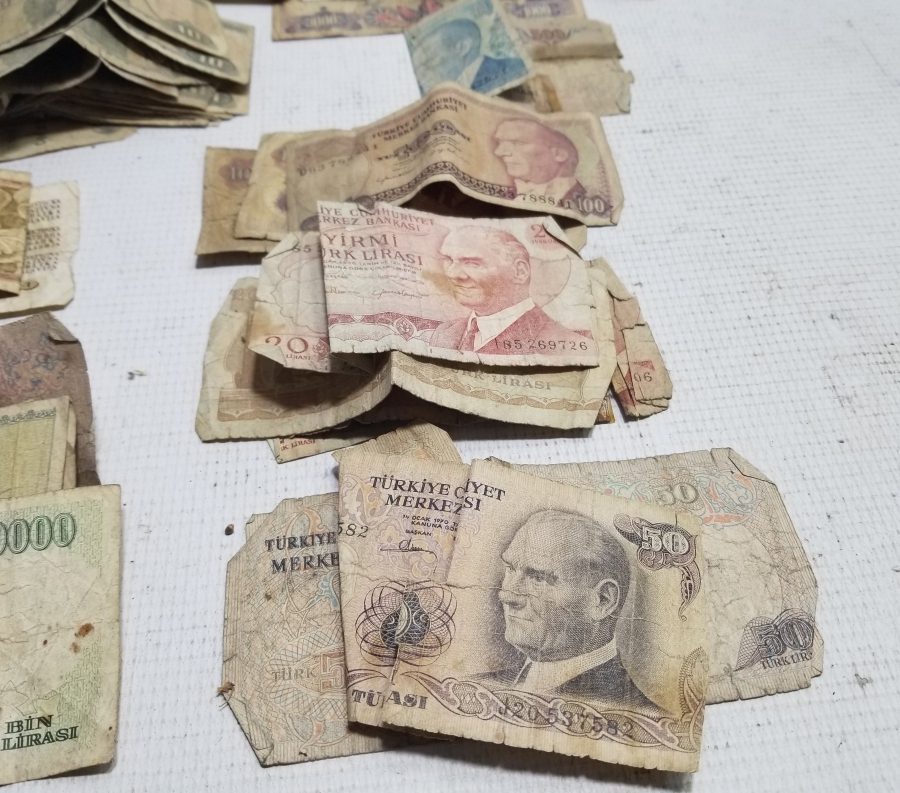 ANTİKA KAĞIT PARA LOTU