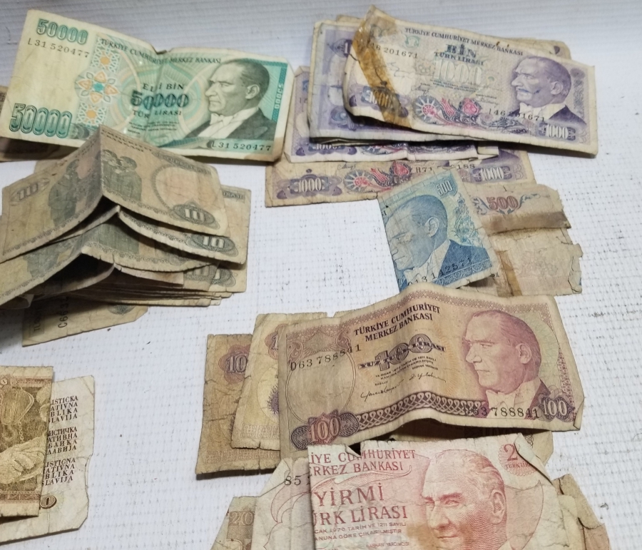 ANTİKA KAĞIT PARA LOTU