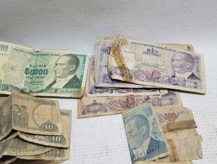 ANTİKA KAĞIT PARA LOTU