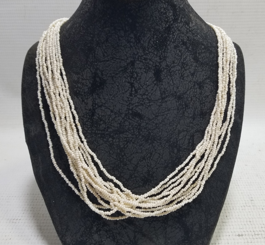 OSMANLI DÖNEMİ İNCİ FORMLU OPAL GERDANLIK