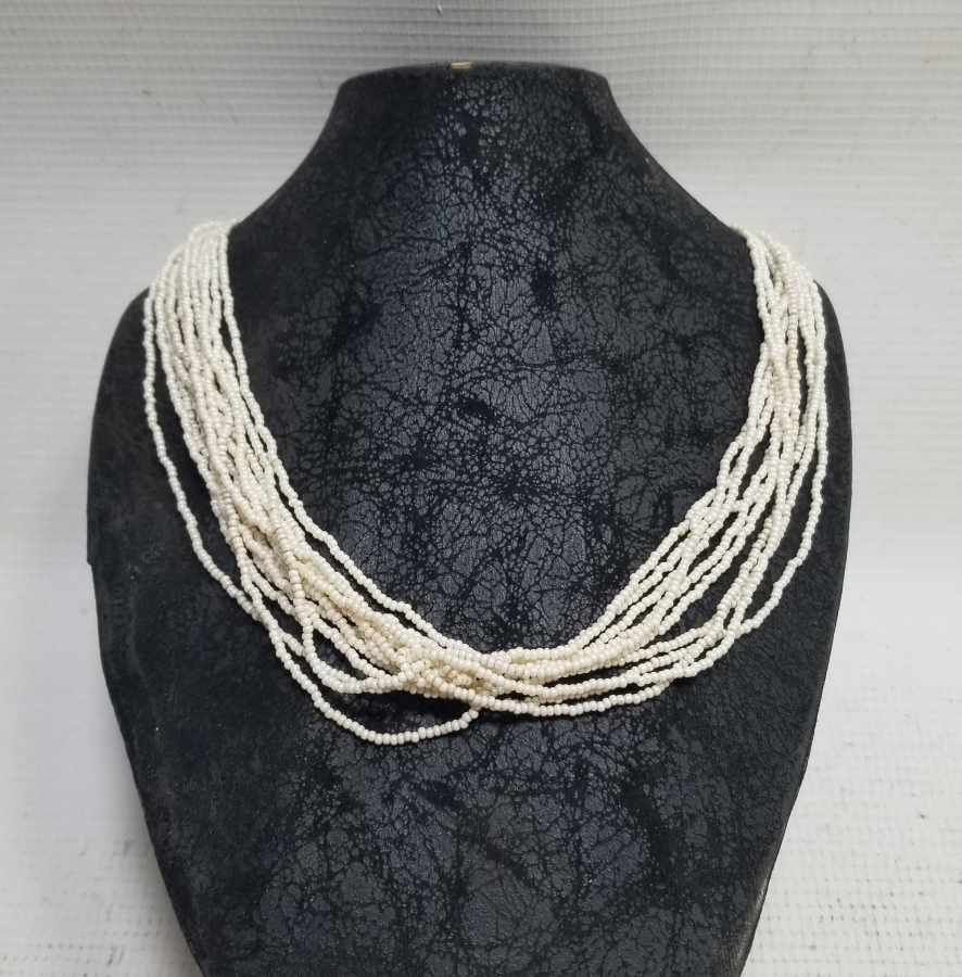 OSMANLI DÖNEMİ İNCİ FORMLU OPAL GERDANLIK