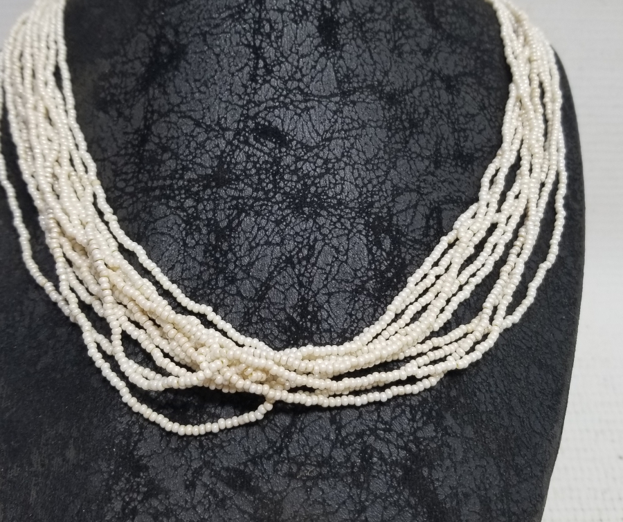 OSMANLI DÖNEMİ İNCİ FORMLU OPAL GERDANLIK