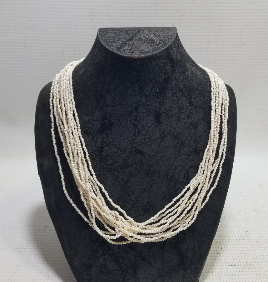 OSMANLI DÖNEMİ İNCİ FORMLU OPAL GERDANLIK