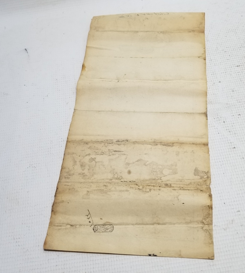 ABDÜLHAMİT HAN DÖNEMİ ÜZERİ TUĞRALI SENED-İ HAKANİ