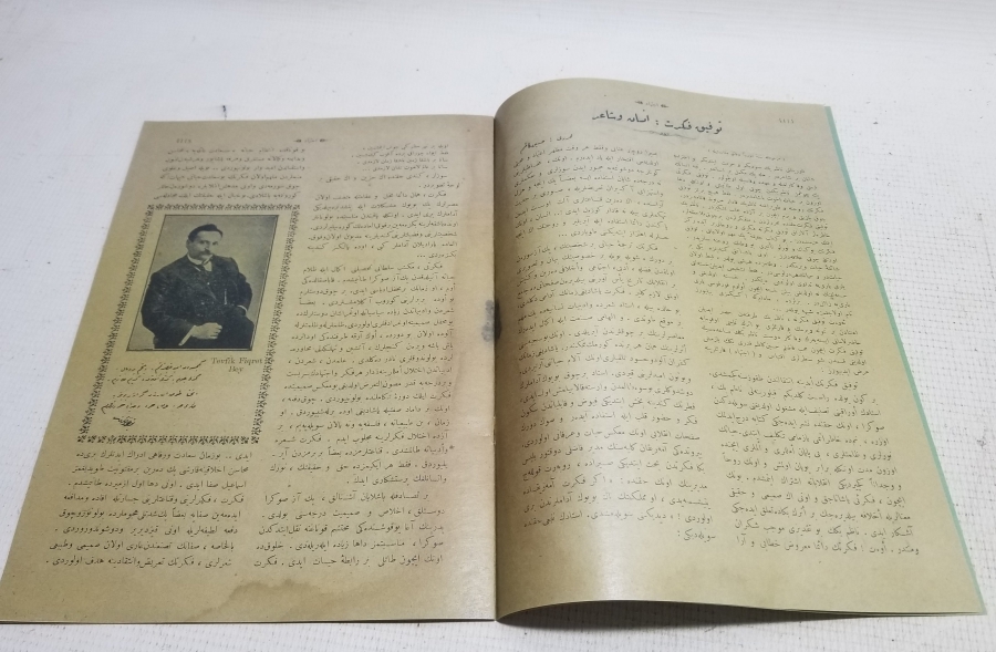 TEVFİK FİKRET GÖRSELLİ İÇTİHAD DERGİSİ