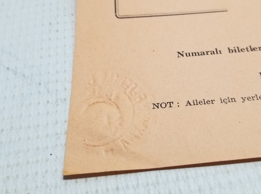 ÇOK NADİR ANTİKA ŞEN TİYATRO AFİŞİ