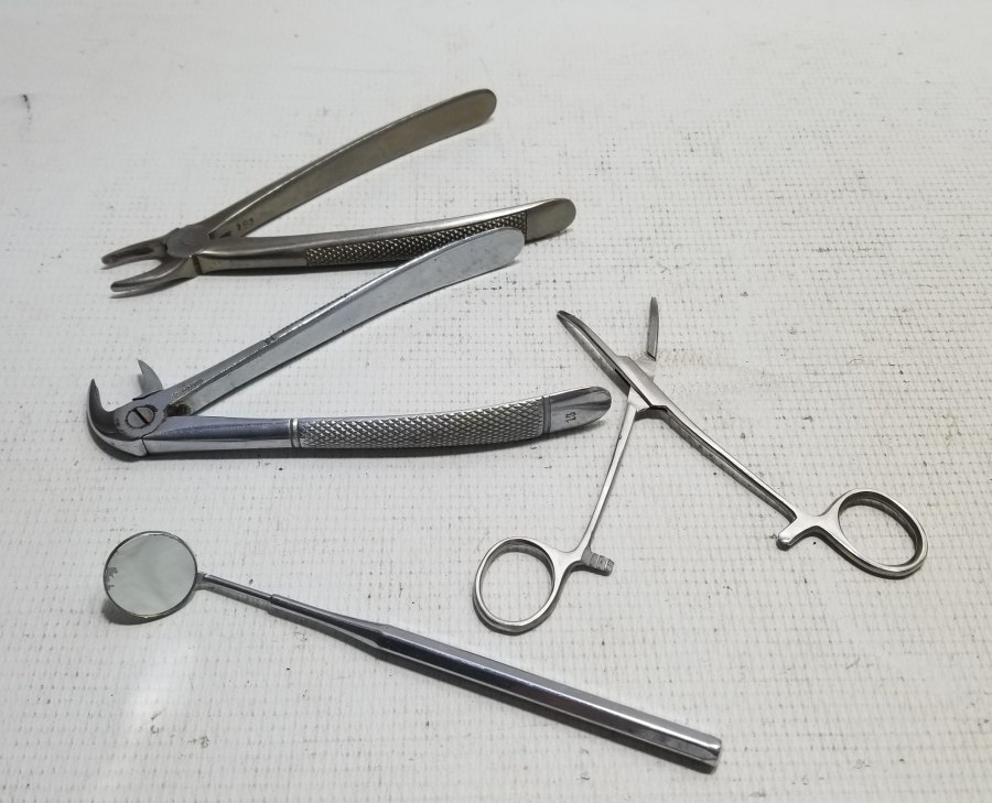 ANTİKA DİŞÇİ ALETLERİ LOTU