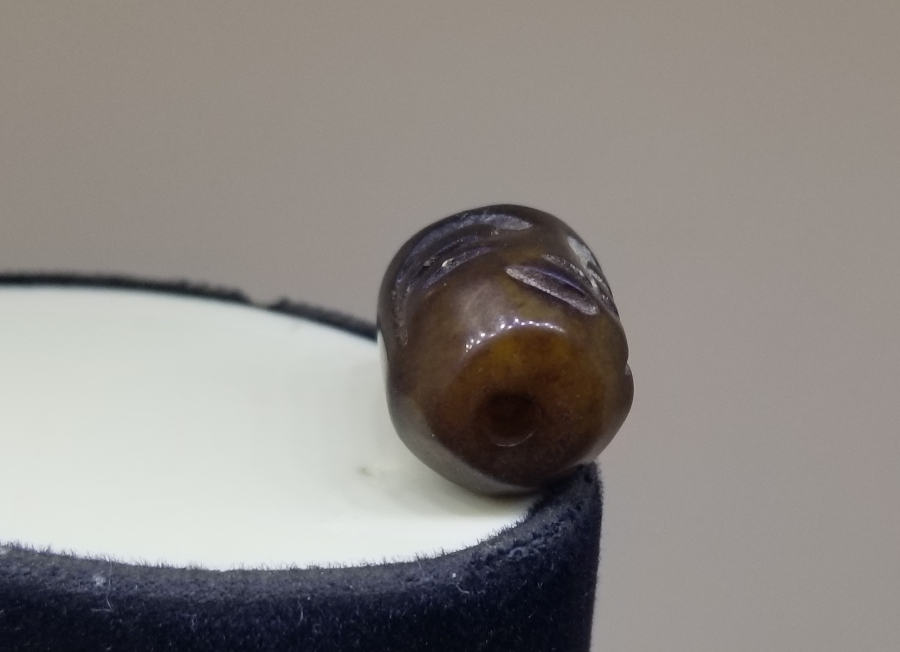 ÜZERİ DUALI OSMANLI DÖNEMİ AKİK KOLYE PARÇASI - HABBE