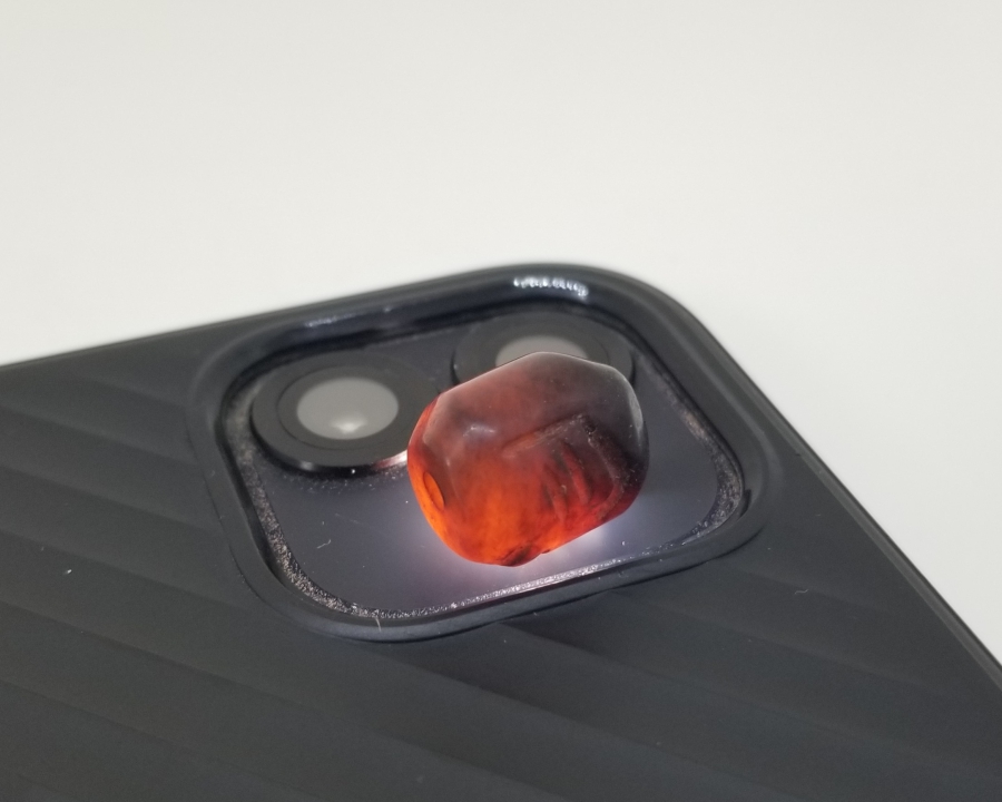 ÜZERİ DUALI OSMANLI DÖNEMİ AKİK KOLYE PARÇASI - HABBE