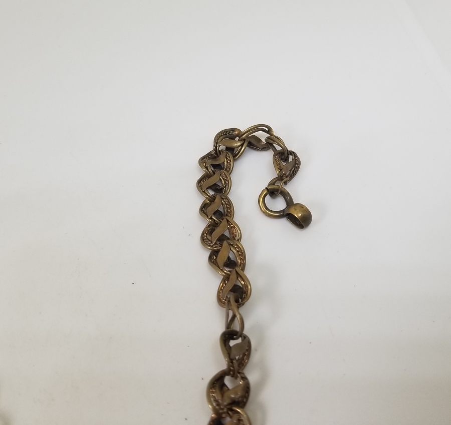 ALTIN KAPLAMA ANTİKA CEP SAATİ KÖSTEĞİ