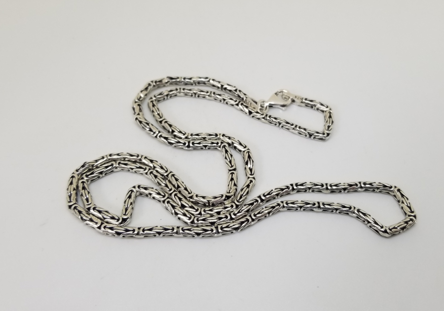 ÖZEL YAPIM GÜMÜŞ KRAL ZİNCİRİ