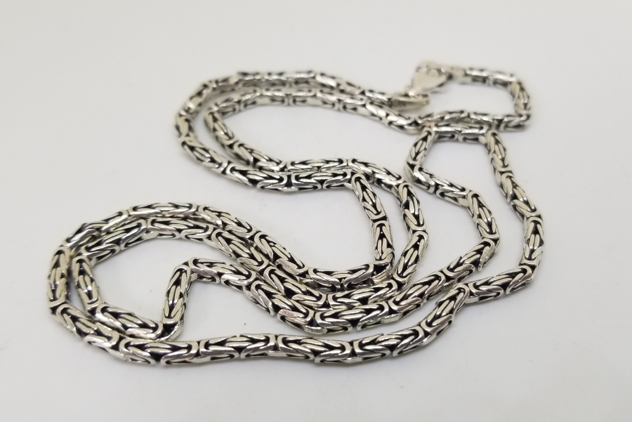 ÖZEL YAPIM GÜMÜŞ KRAL ZİNCİRİ