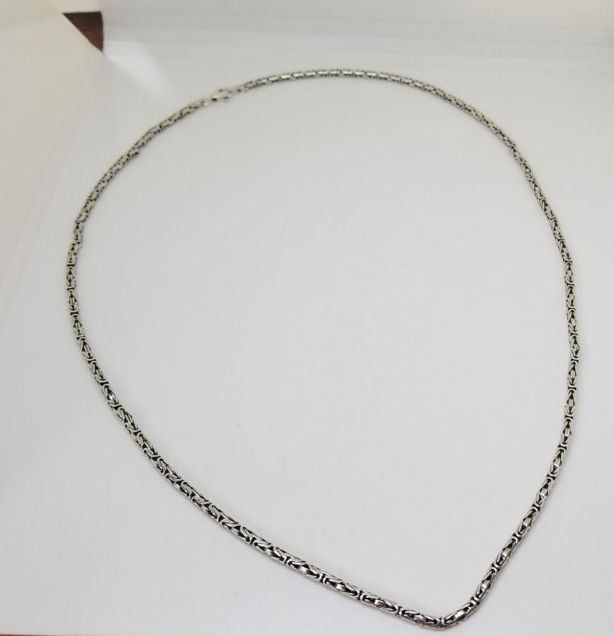 ÖZEL YAPIM GÜMÜŞ KRAL ZİNCİRİ