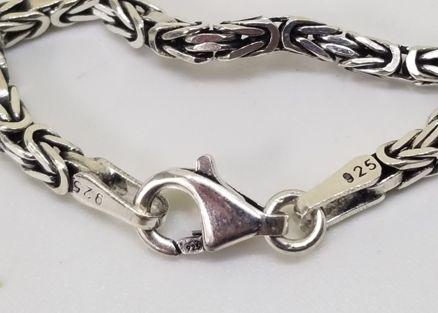 ÖZEL YAPIM KRAL ZİNCİRİ GÜMÜŞ BİLEKLİK