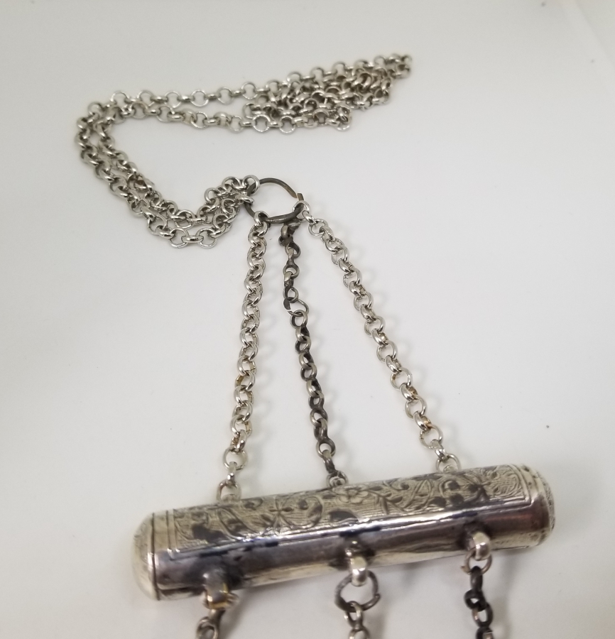 OSMANLI DÖNEMİ SAVATLI GÜMÜŞ HAMAYIL