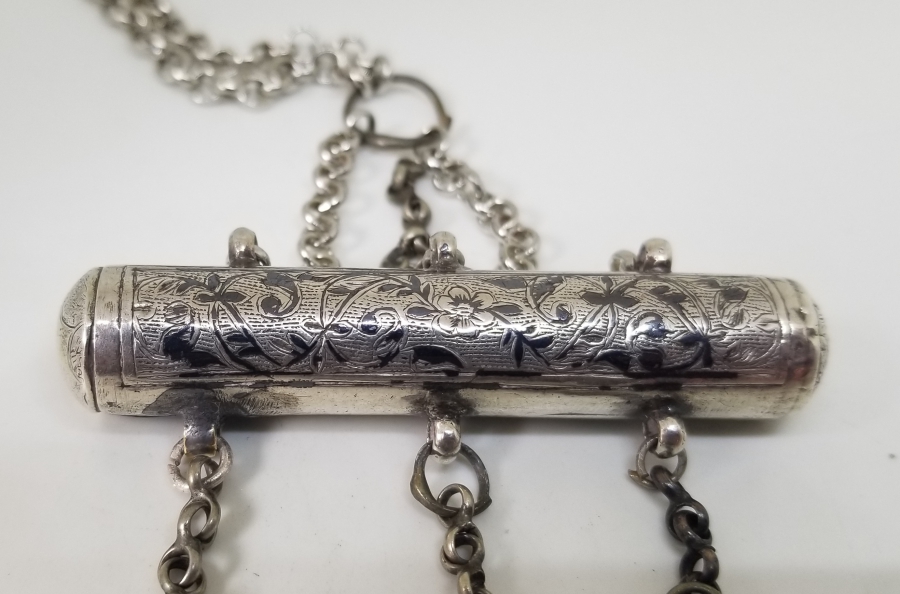 OSMANLI DÖNEMİ SAVATLI GÜMÜŞ HAMAYIL