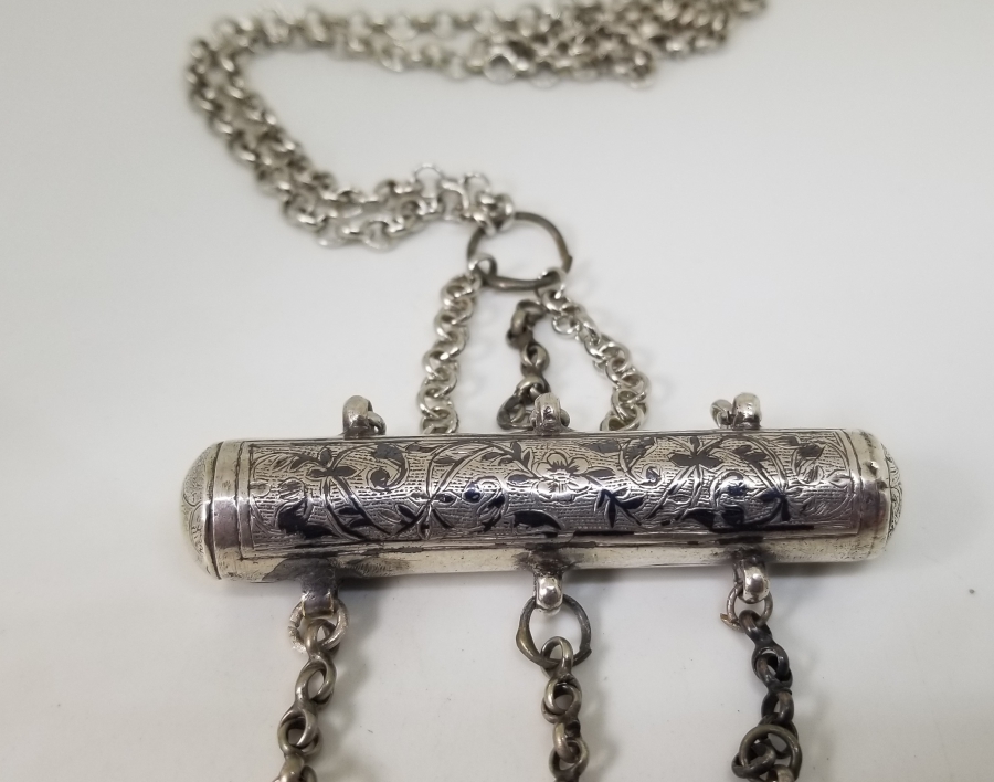 OSMANLI DÖNEMİ SAVATLI GÜMÜŞ HAMAYIL