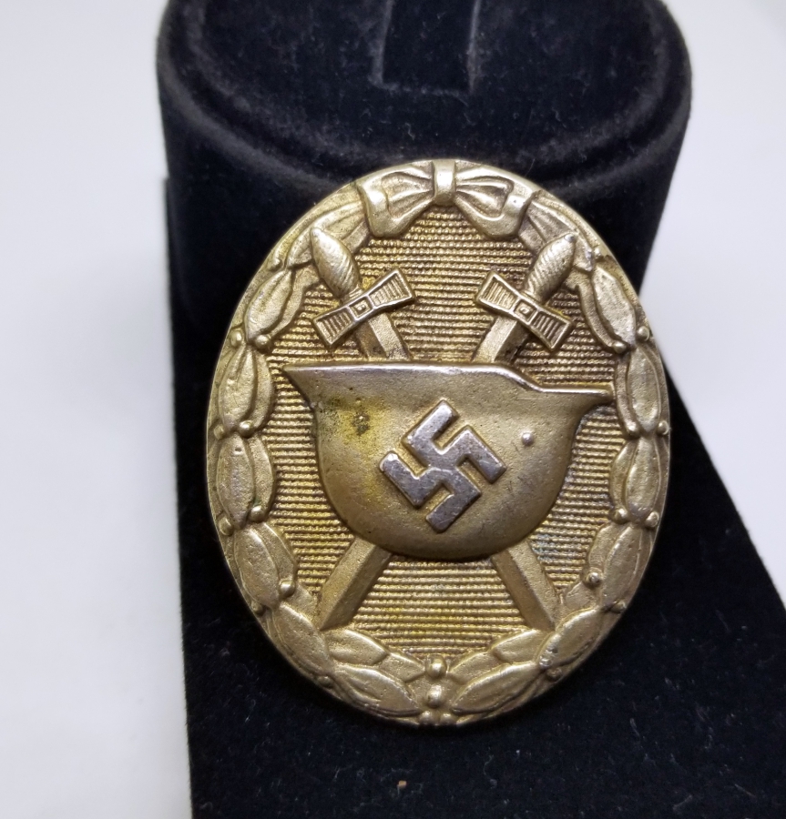 2. DÜNYA SAVAŞI DÖNEMİ NADİR ALMAN YARA MADALYASI - ROZETİ