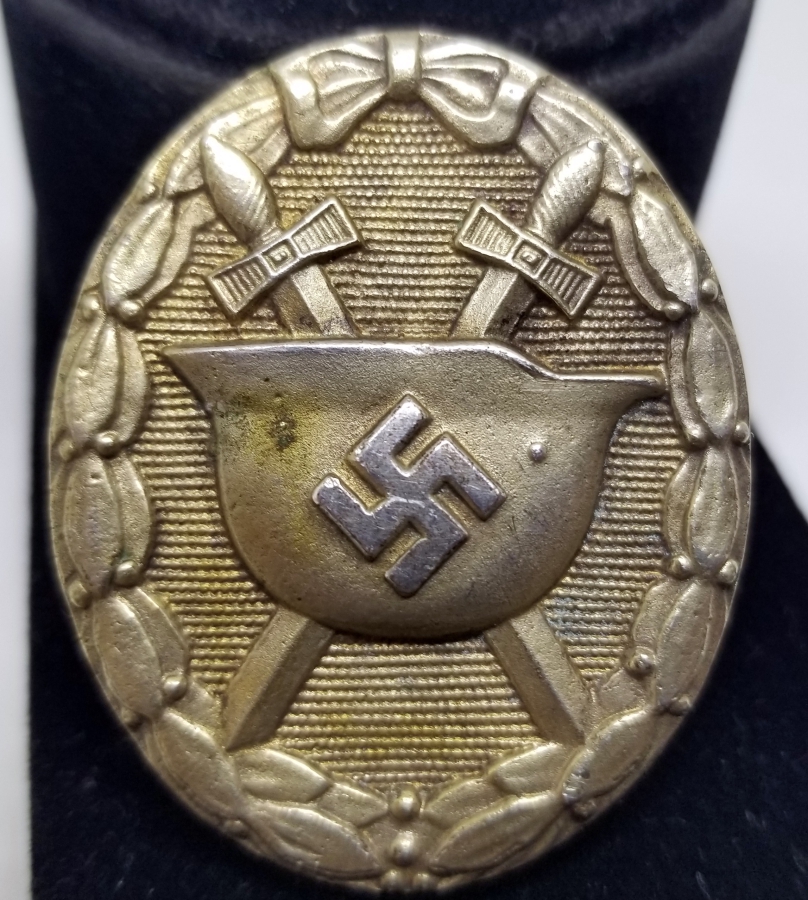 2. DÜNYA SAVAŞI DÖNEMİ NADİR ALMAN YARA MADALYASI - ROZETİ