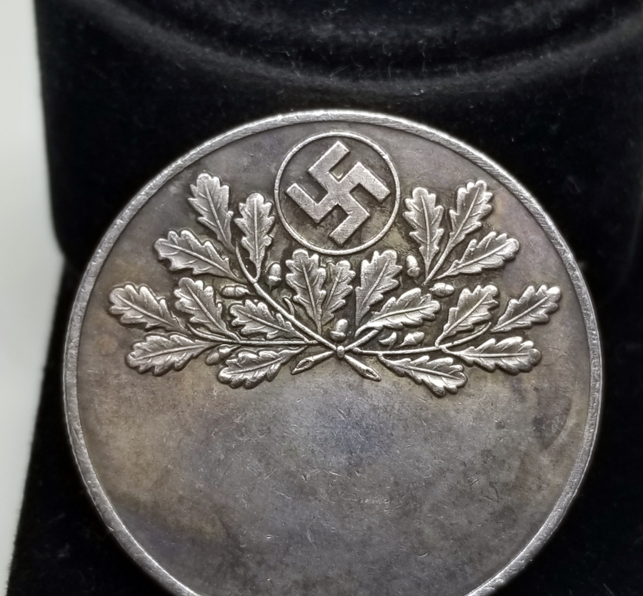 ANTİKA GÜMÜŞ NADİR NAZİ MADALYON