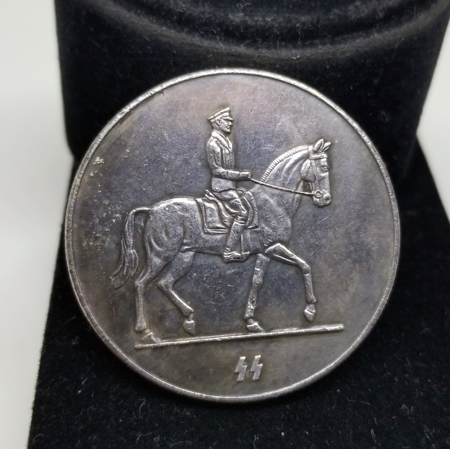 ANTİKA GÜMÜŞ NADİR NAZİ MADALYON