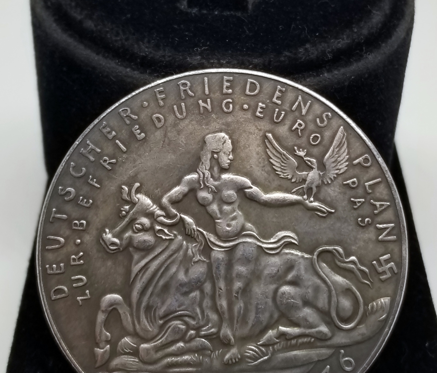 ADOLF HİTLER GÖRSELLİ HATIRA MADALYON