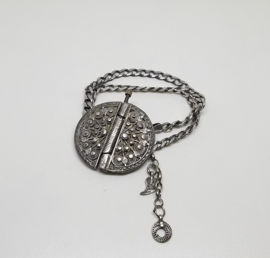 OSMANLI PARÇADAN DİZAYN EDİLMİŞ GÜMÜŞ BİLEKLİK