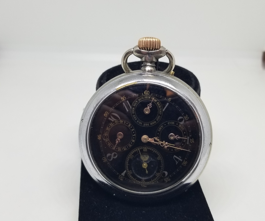 OSMANLI DÖNEMİ ÇOK NADİR MEHTAPLI CEP SAATİ