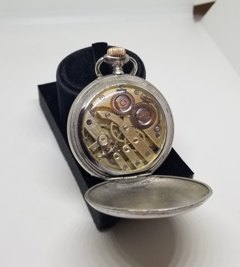 OSMANLI DÖNEMİ ÇOK NADİR MEHTAPLI CEP SAATİ